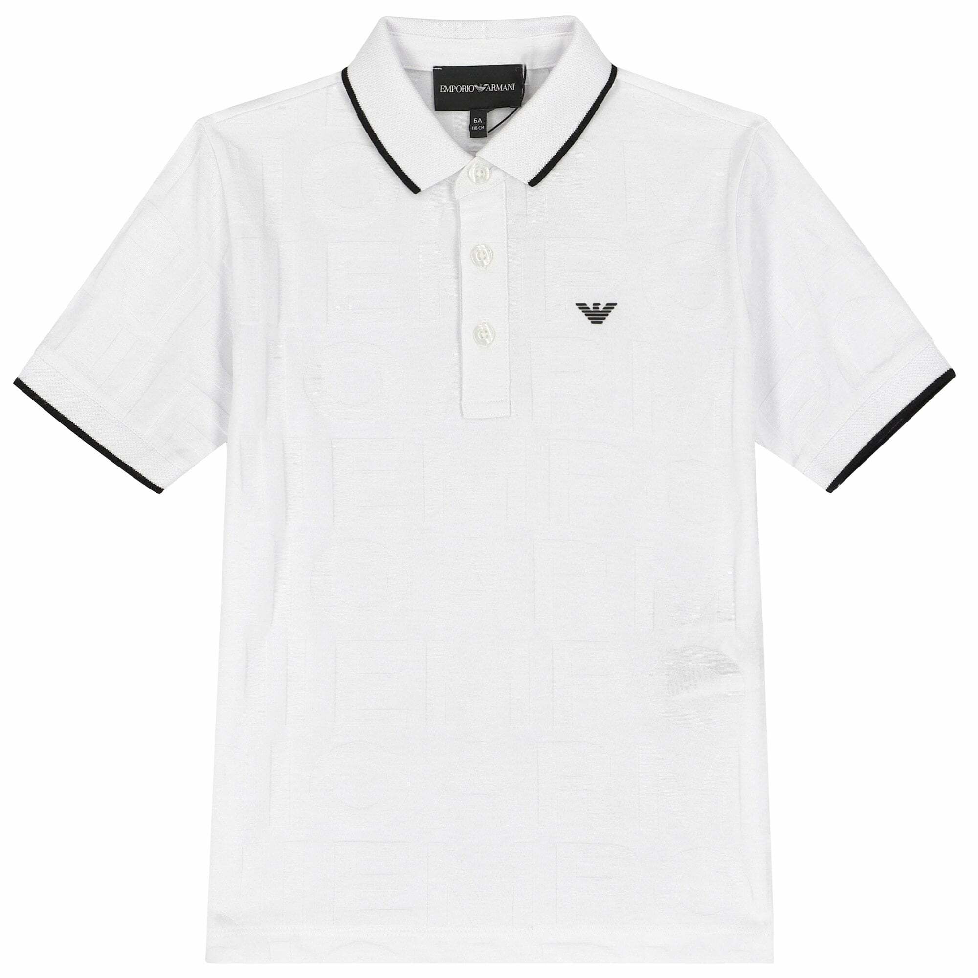 Armani junior polo shirt discount