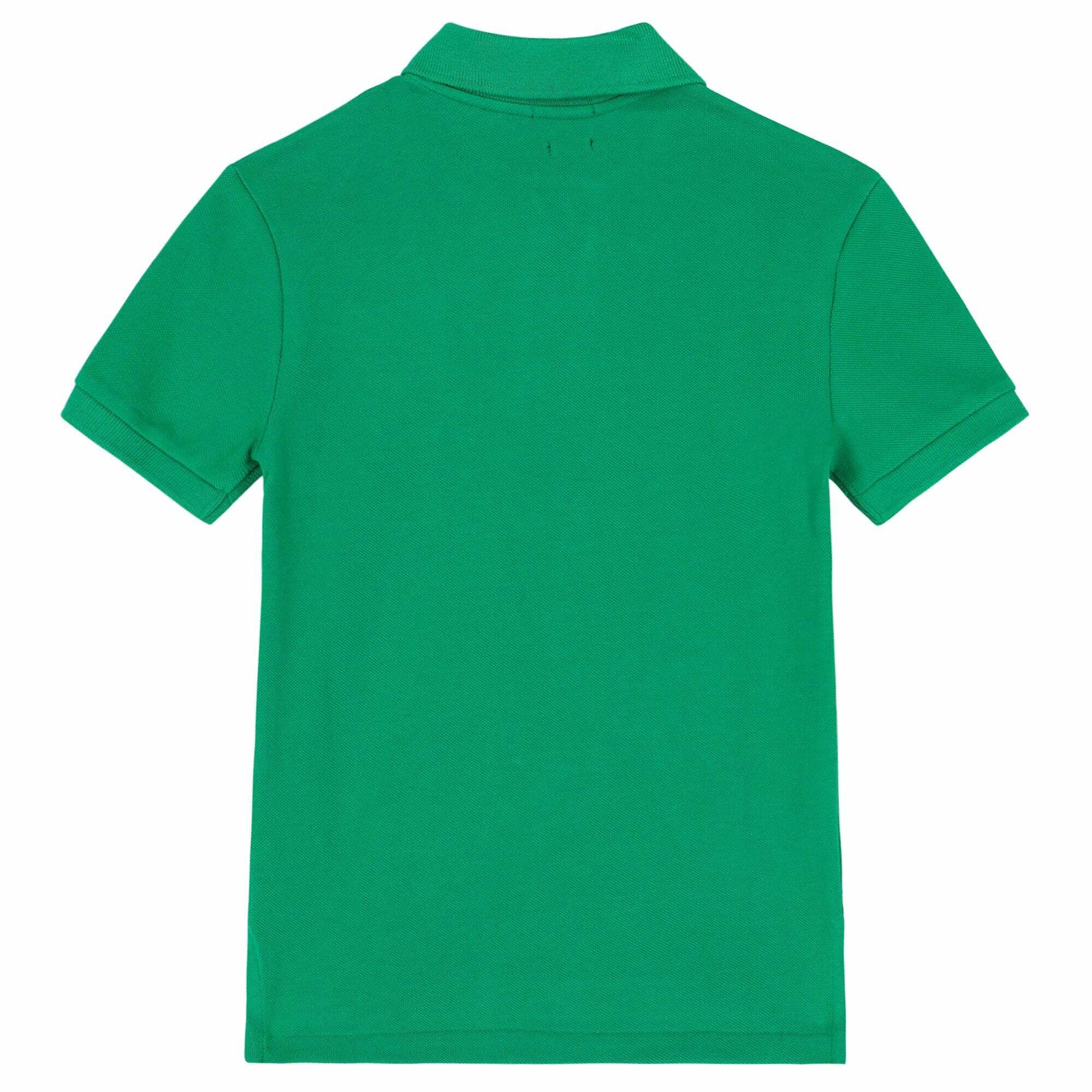Green shop polo shirts