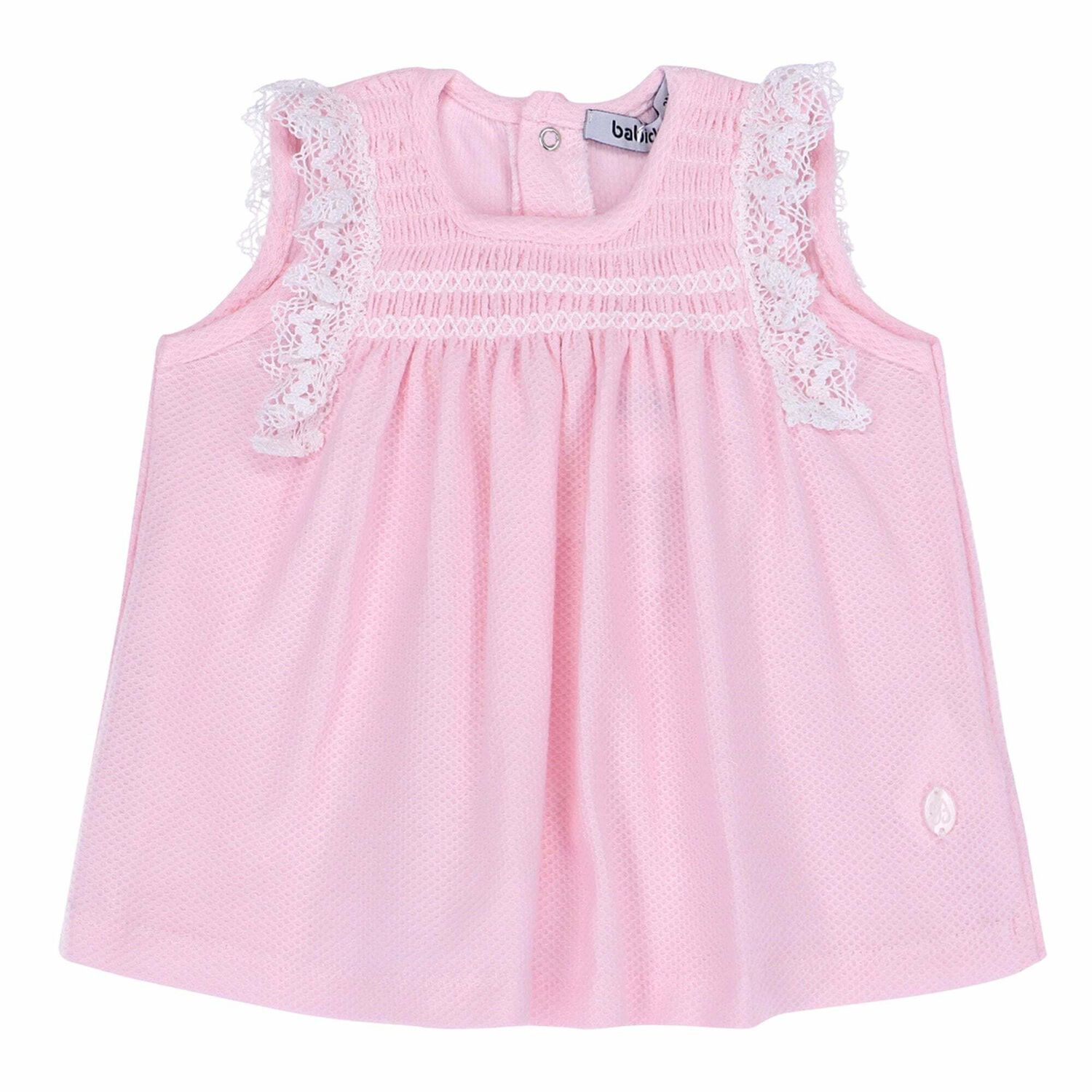 Baby Girls Pink Tops & Shorts Set, 1, hi-res