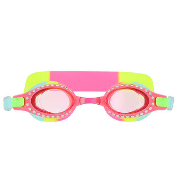 Girls Pink Swimming Goggles