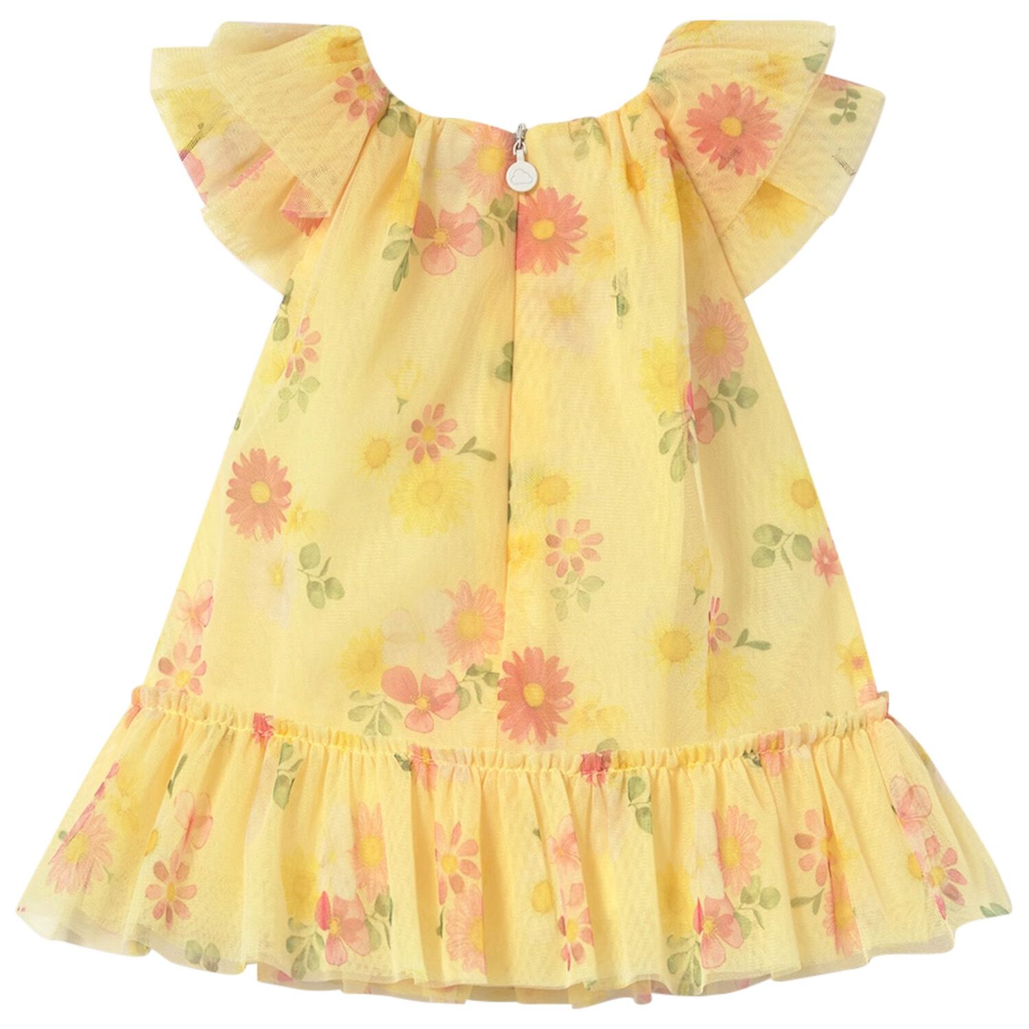 Baby Girls Yellow Tulle dress, 3, hi-res image number null