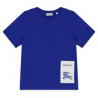 Boys Blue Logo T-Shirt, 1, hi-res