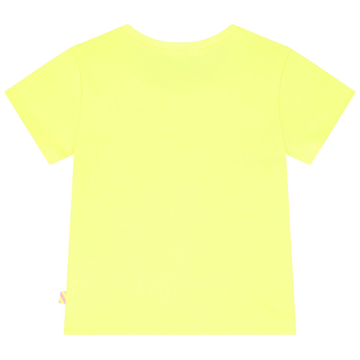Girls Yellow Heart Logo T-Shirt, 1, hi-res