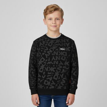 Black Logo Sweatshirt, 1 Black Logo Sweatshirt