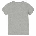 Grey Teddy Logo T-Shirt, 4, hi-res