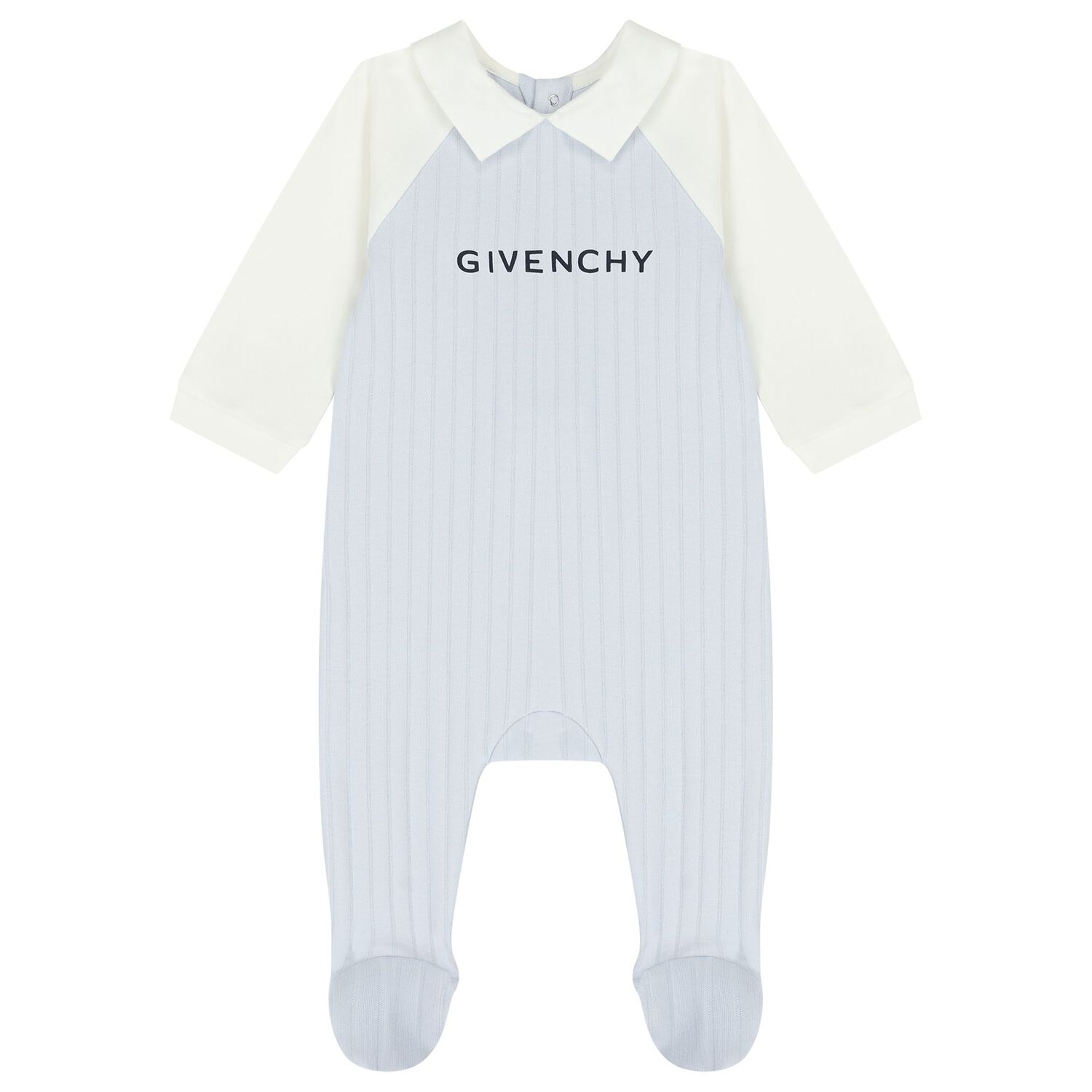 Blue & White Logo Babygrow Gift Set, 2, hi-res