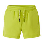 Boys Green Cotton Shorts, 1, hi-res