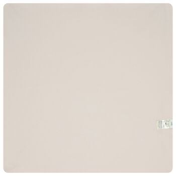 Beige Logo Baby Blanket