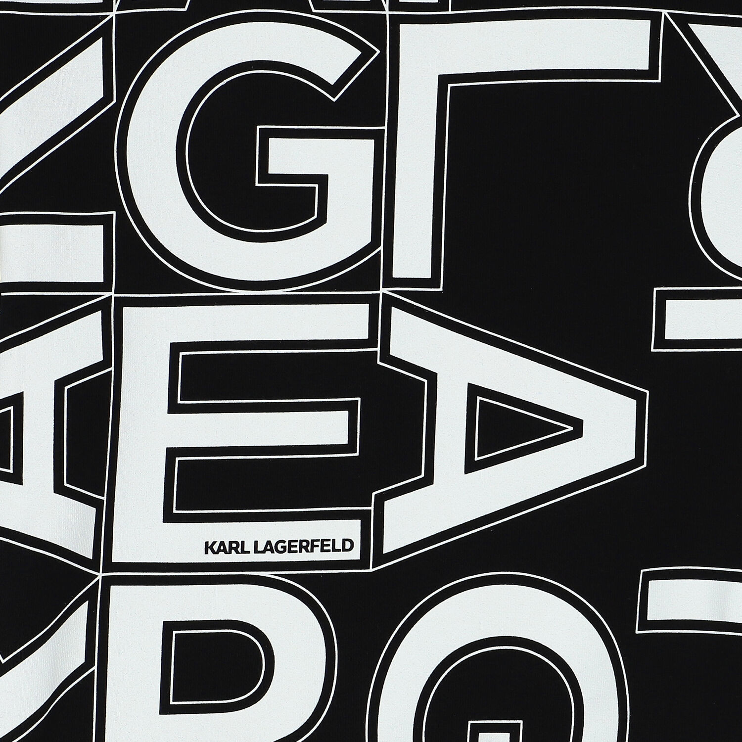 Girls Black Logo Sweatshirt Dress, 1, hi-res image number null