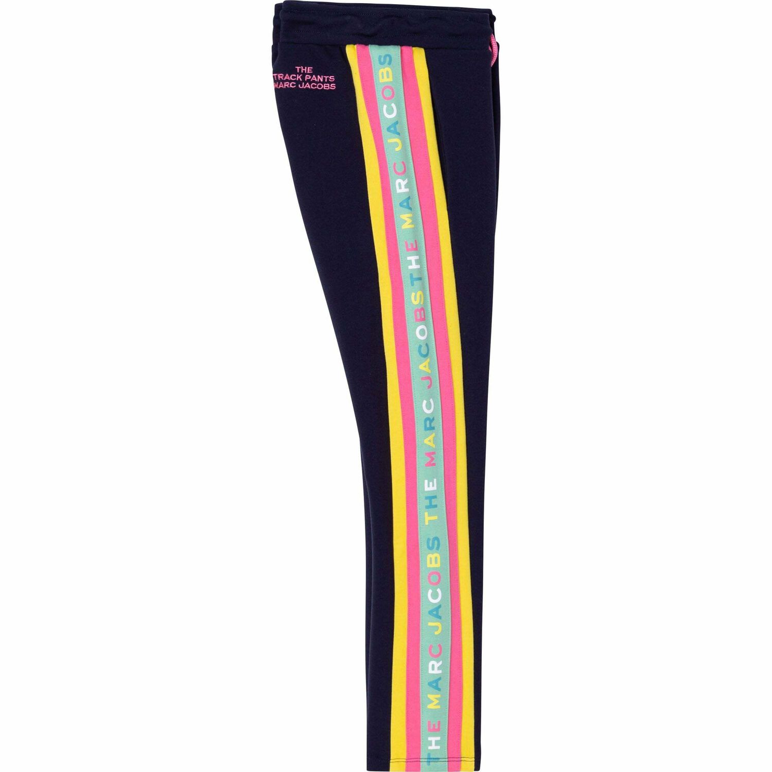 Girls Navy Logo Joggers, 1, hi-res image number null