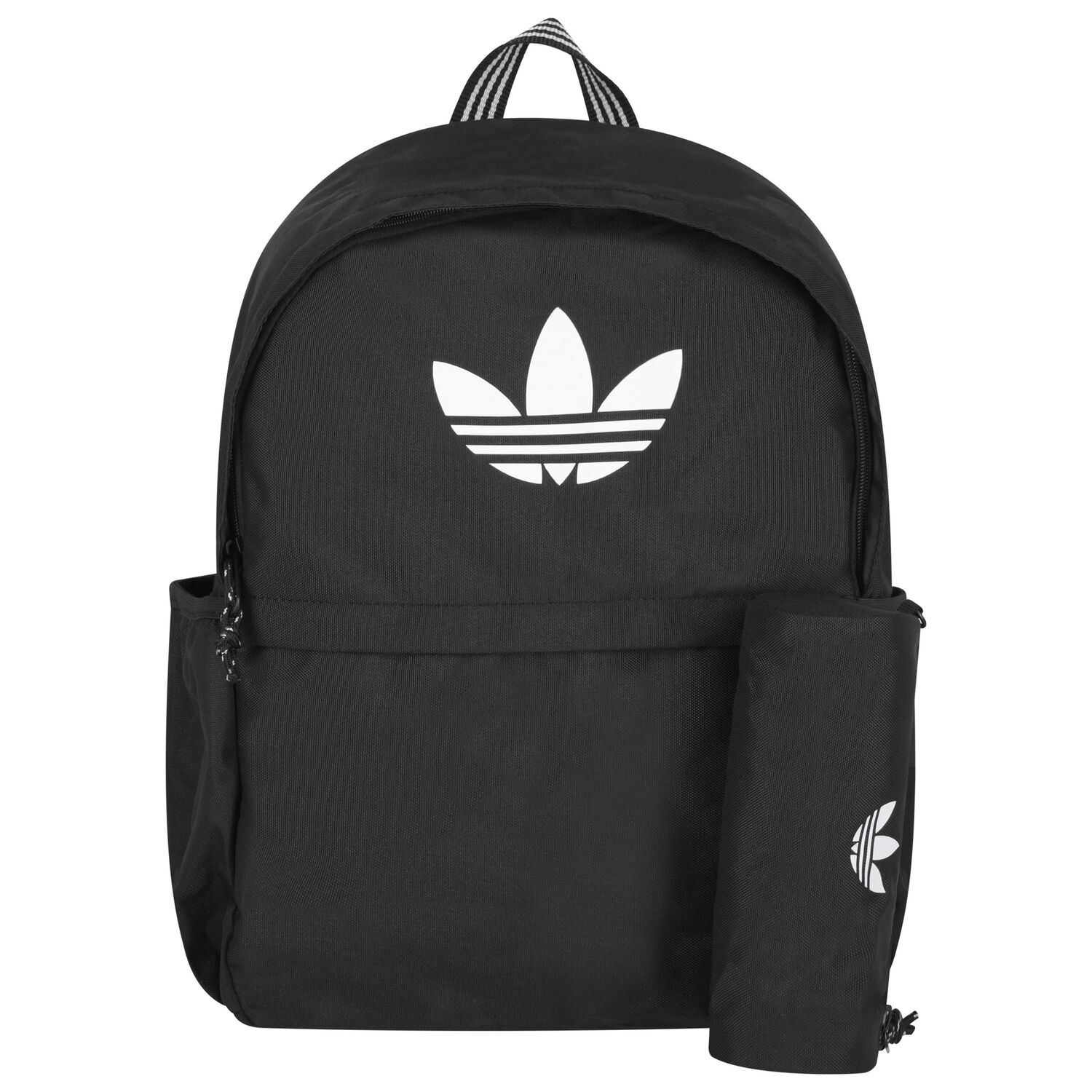 Black Logo Backpack, 1, hi-res