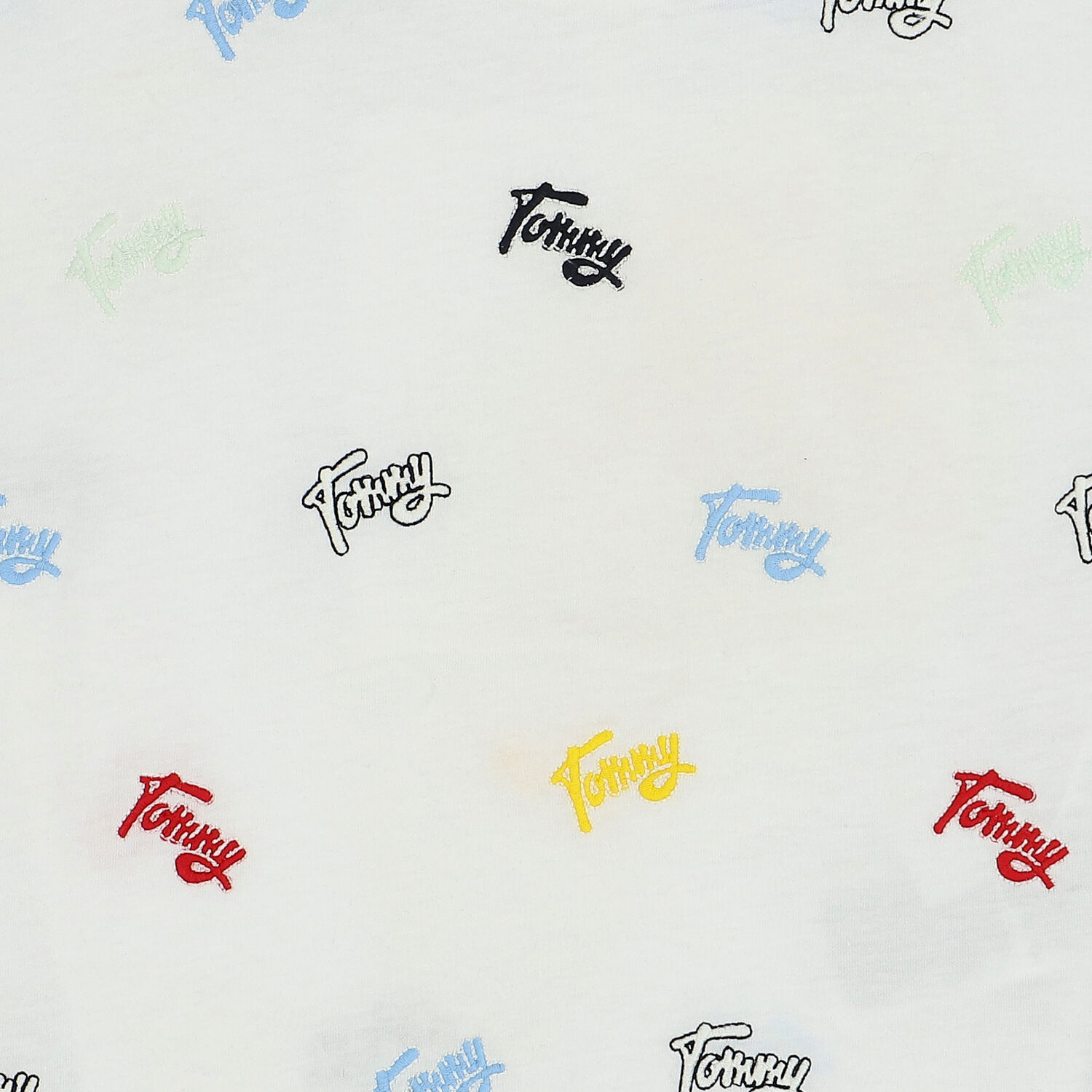 تيشيرت بنات بالشعار باللون الأبيض, 1, hi-res