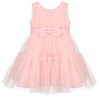 Girls Pink Tulle Dress Set, 1, hi-res