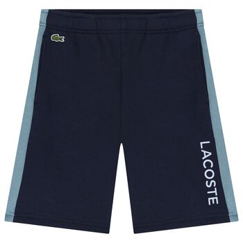 Boys Navy Blue Cotton Jersey Shorts