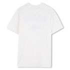 Girls Mini Me White T-Shirt Dress, 1, hi-res