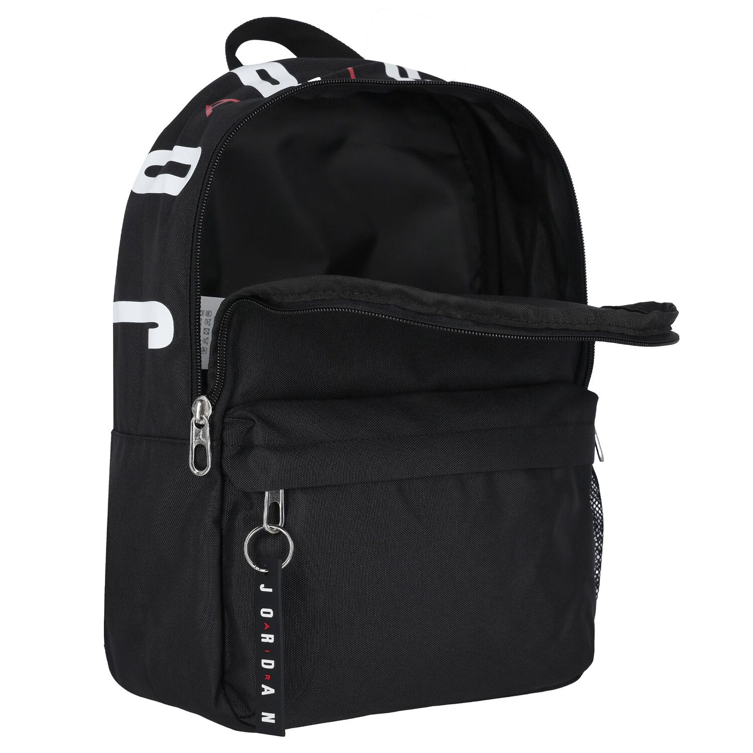 Black Jordan Logo Backpack, 1, hi-res image number null