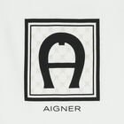 تي شيرت أبيض بشعار للأولاد, 1, hi-res