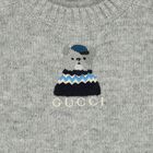 Grey Cotton Logo Sweatshirt, 1, hi-res