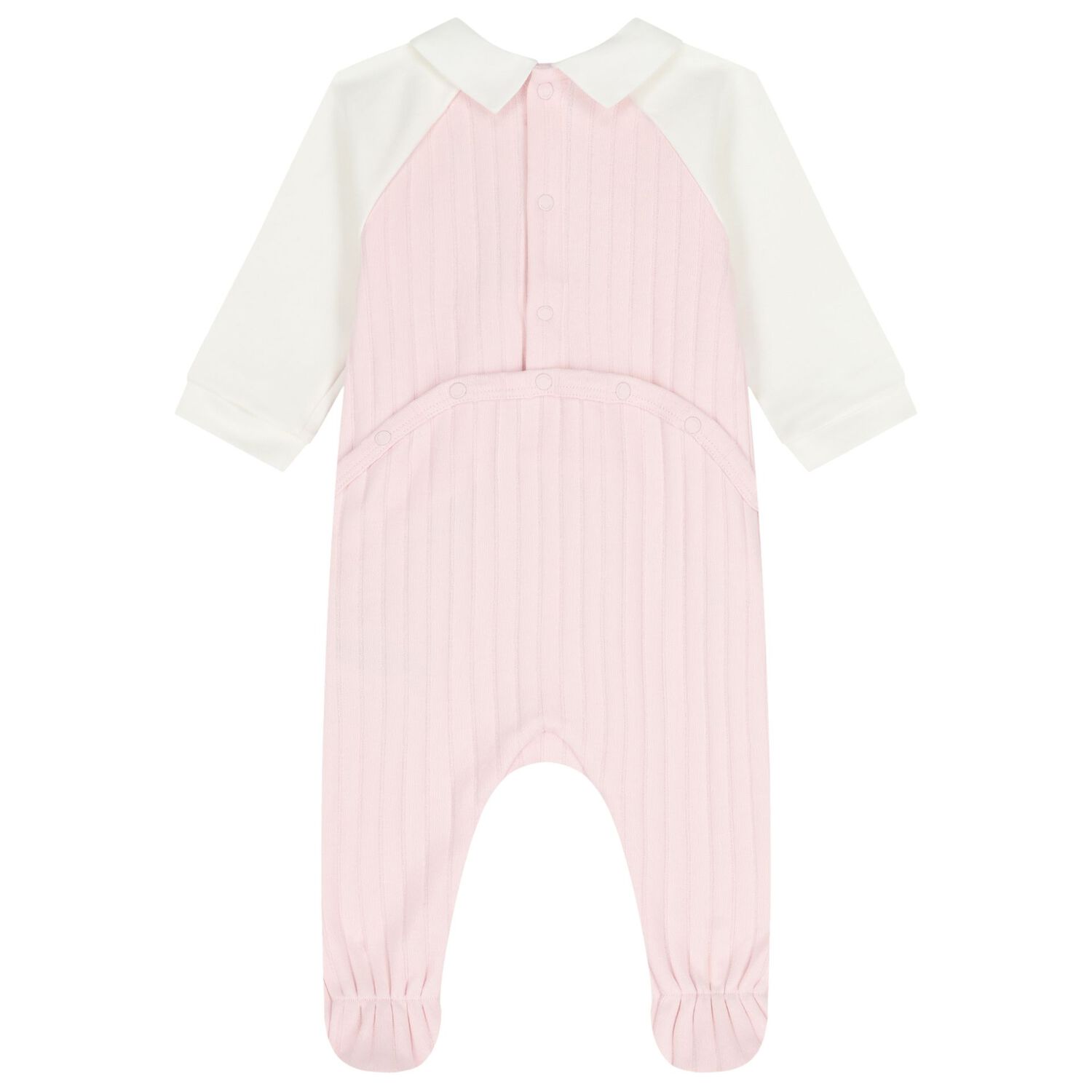 Baby Girls Pink & White Logo Babygrow Gift Set, 1, hi-res