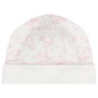 طقم هدايا ملابس اطفال بنقشة توال دو جوي باللونين االابيض و الوردي للبنات , 1, hi-res