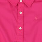 فستان بنات بالشعار باللون الزهري, 1, hi-res