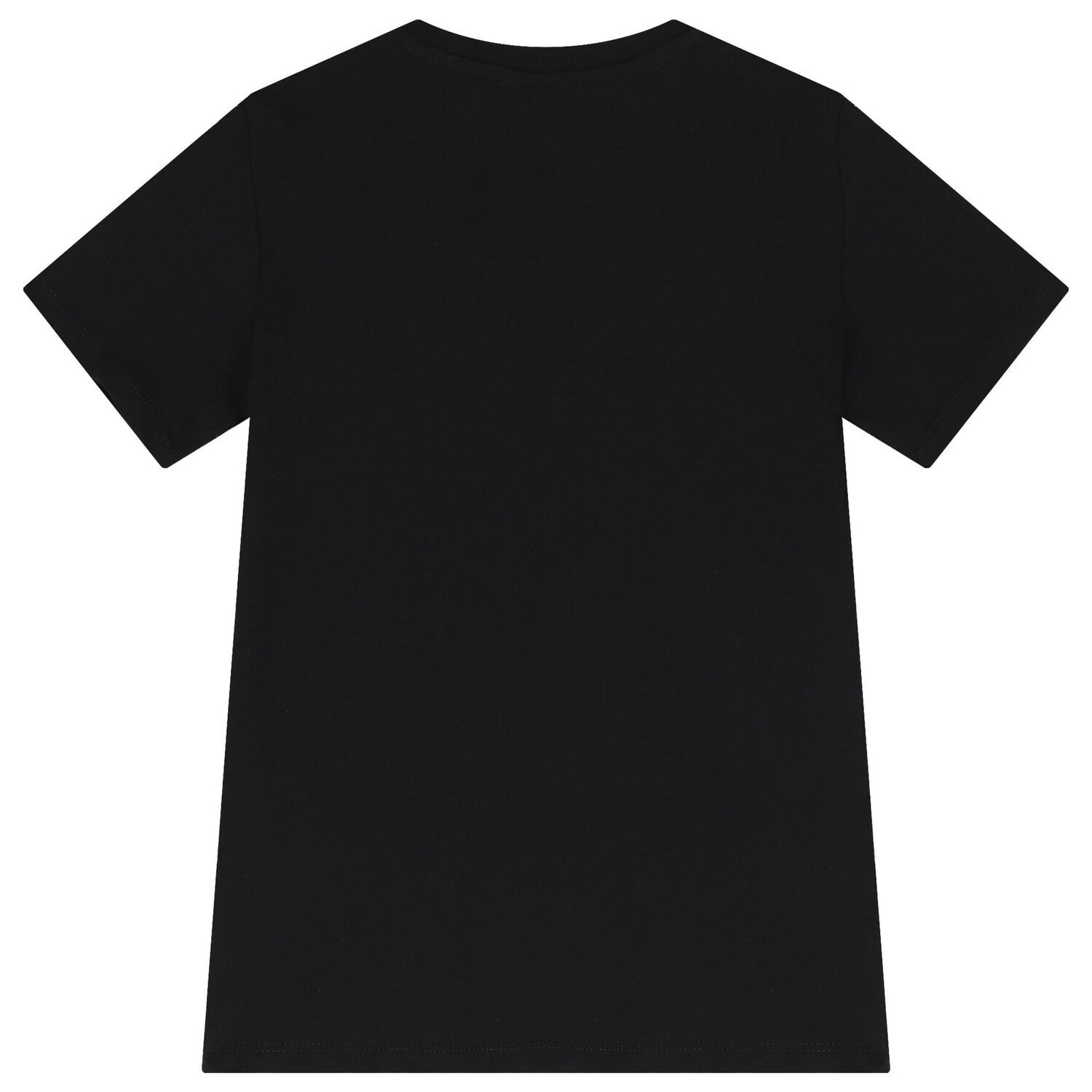 Boys Black Teddy Bear Logo T-Shirt, 3, hi-res image number null