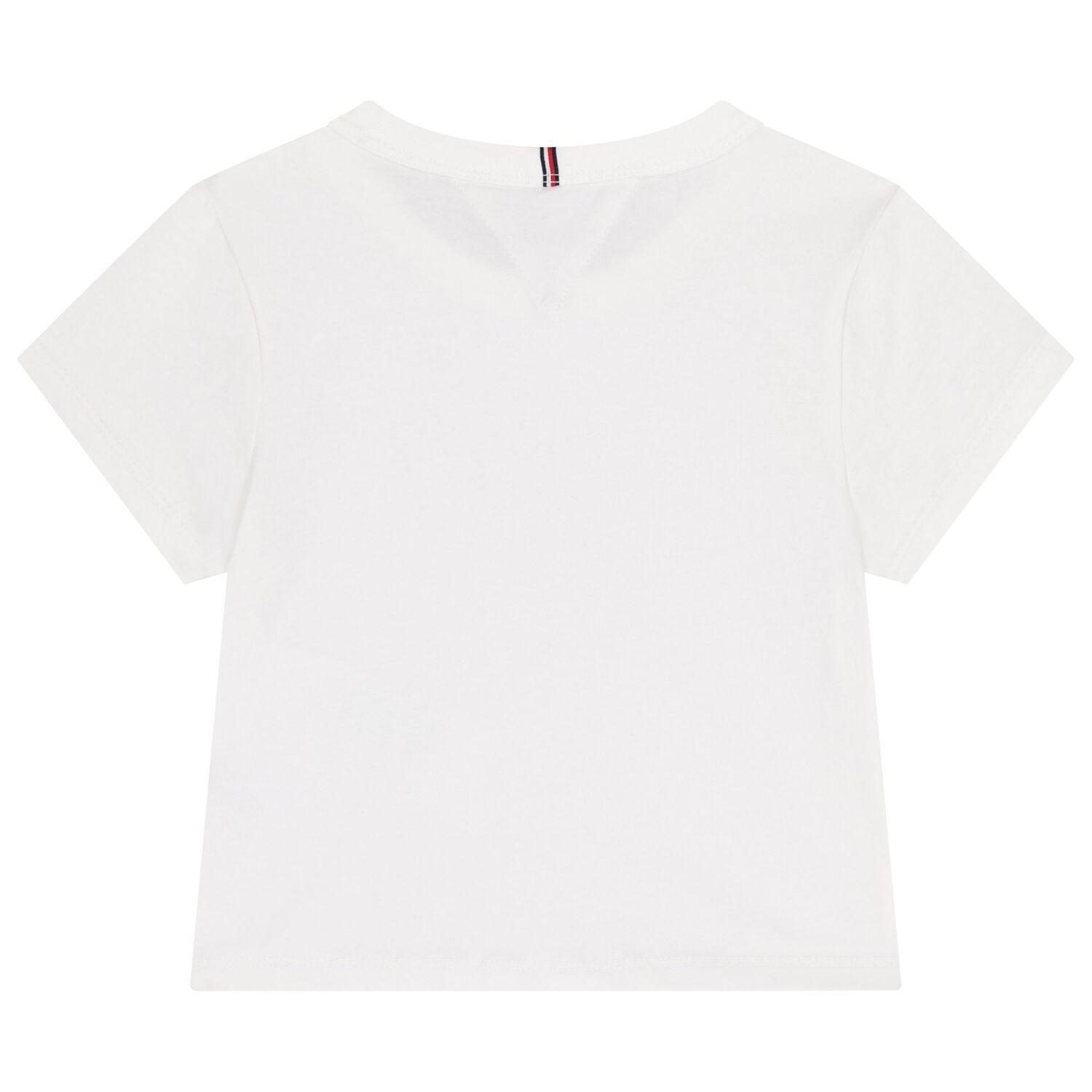 Girls White Logo T-Shirt, 2, hi-res image number null