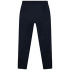 Boys Navy Blue Logo Joggers, 1, hi-res
