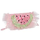 Girls Pink Watermelon Sequin Shoulder Bag, 1, hi-res