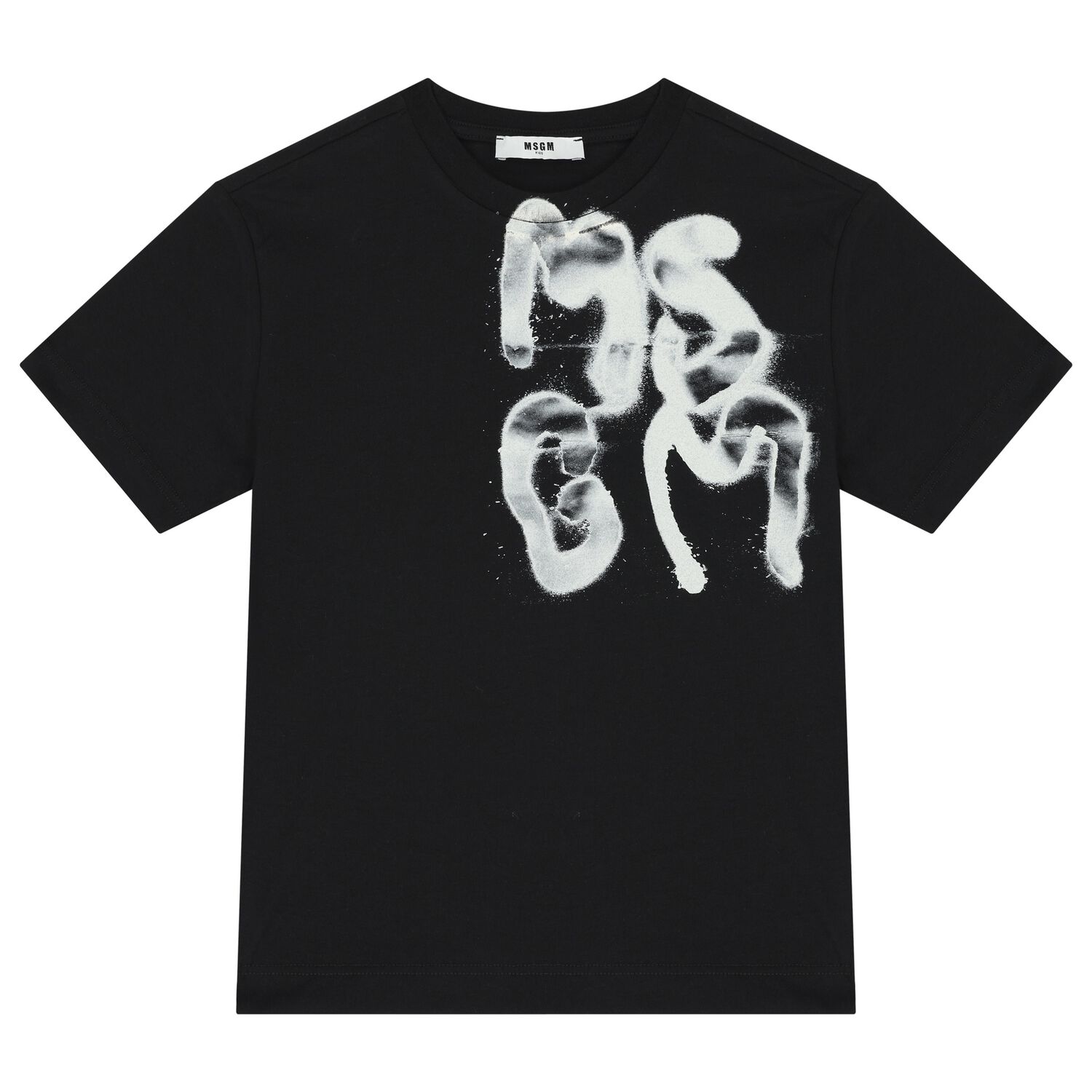 Boys Black Logo T-Shirt, 2, hi-res
