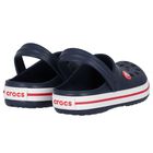 Navy Blue Crocband Clogs Sandals, 2, hi-res