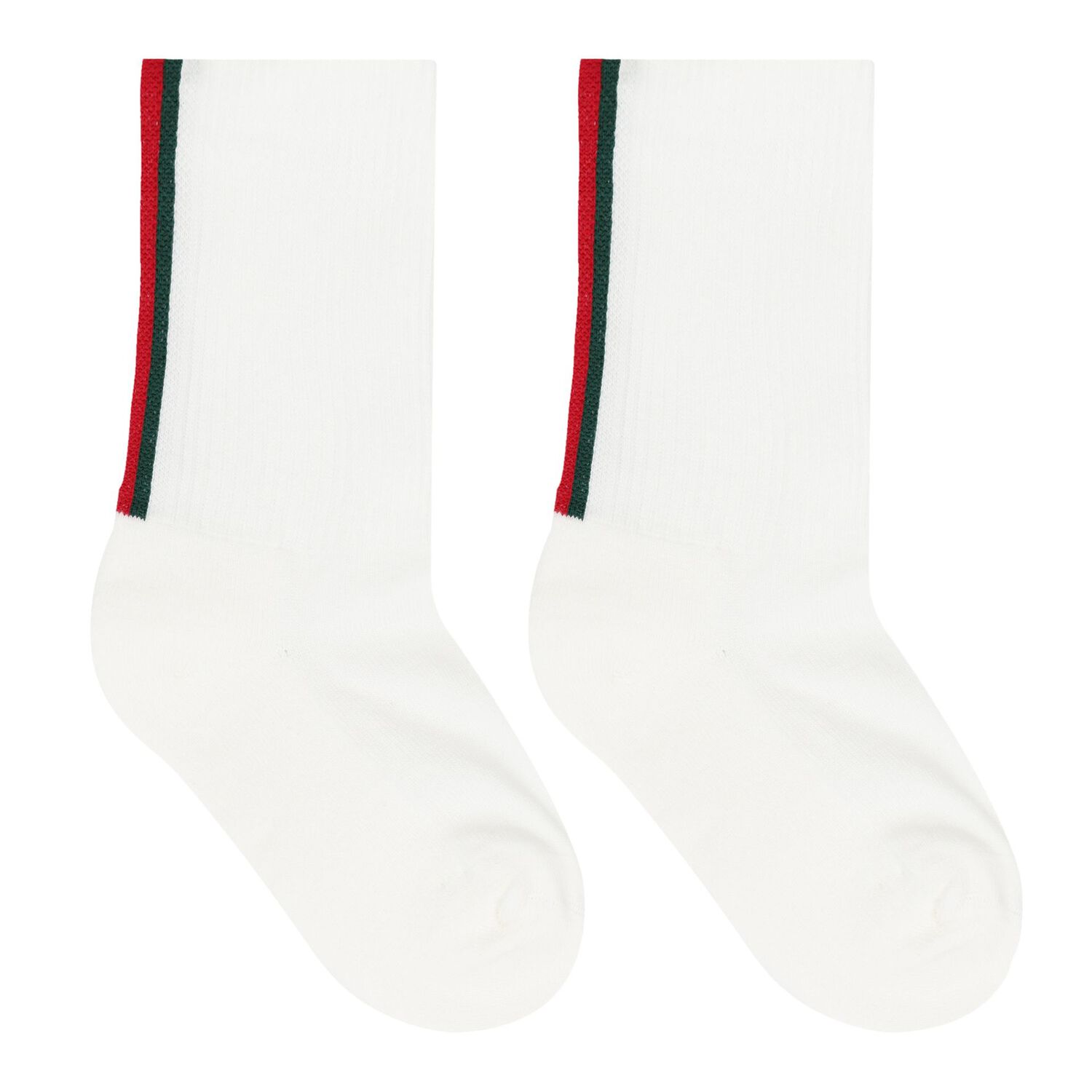 Ivory Web Striped Socks, 1, hi-res image number null