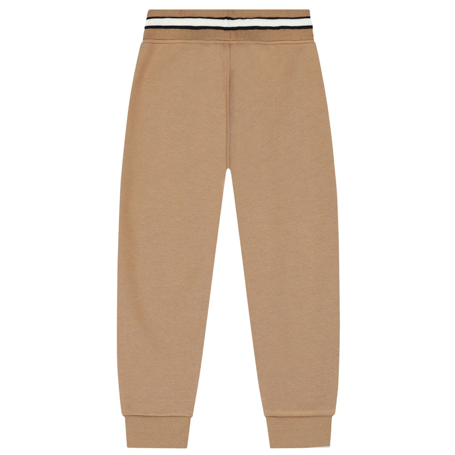 Boys Beige Logo Joggers, 2, hi-res