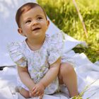 Baby Girls Ivory Floral Dress Set, 1, hi-res