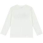 Boys White, Blue & Grey 3 Piece Tracksuit, 1, hi-res