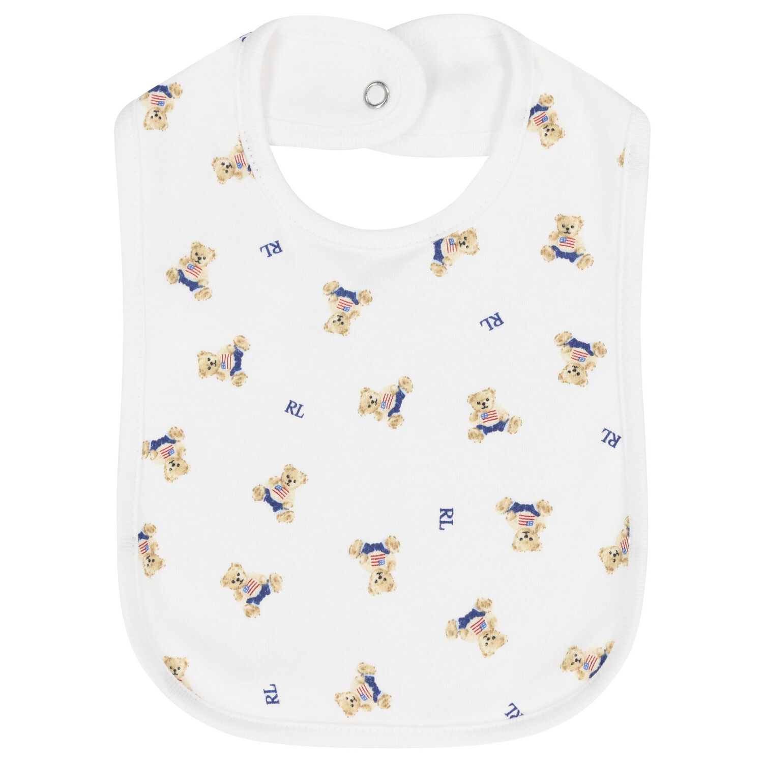 طقم هدايا بدلة أطفال بولو بير أبيض للأولاد, 1, hi-res