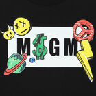 Boys Black Logo T-Shirt, 1, hi-res