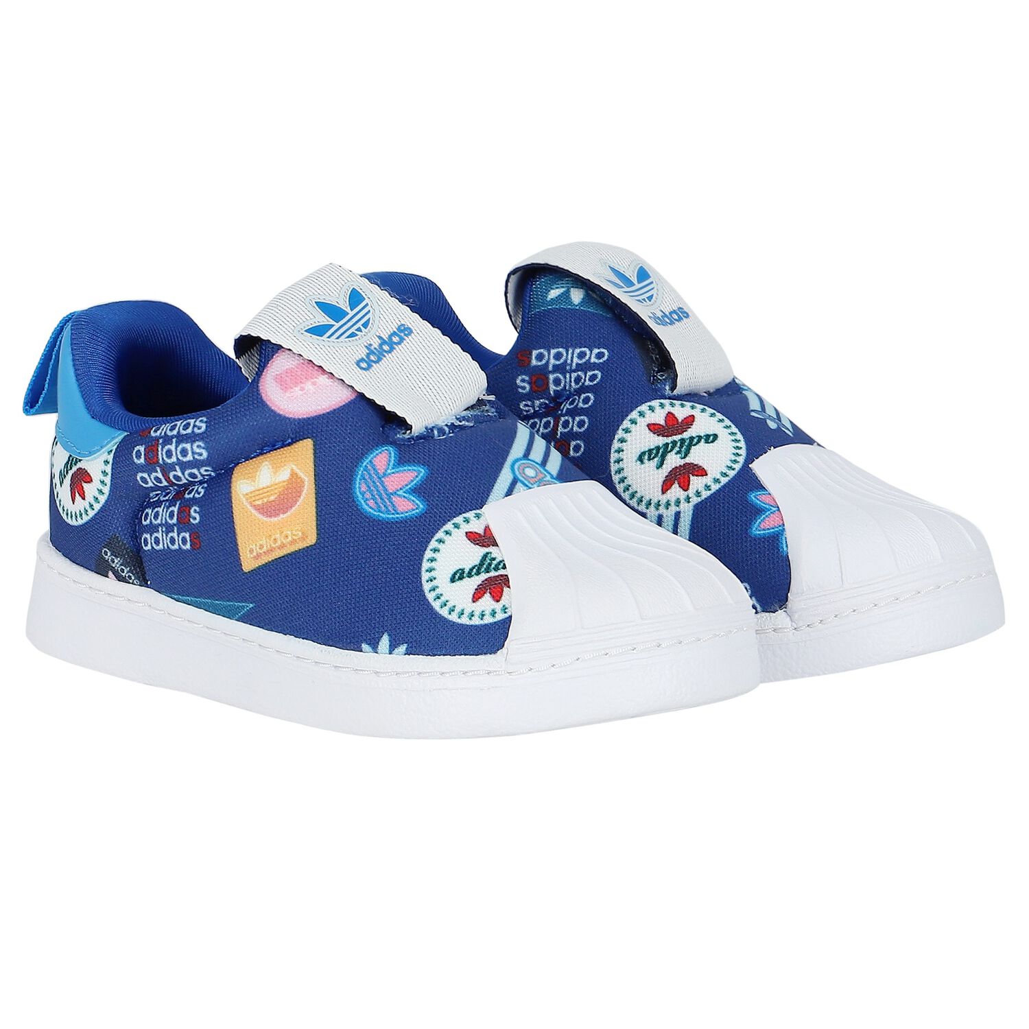 Blue Superstar 360 Trainers, 1, hi-res image number null