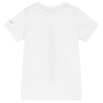 Boys White Logo T-Shirt