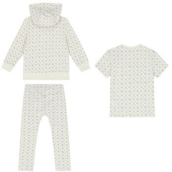 Baby Boys Ivory Logo Tracksuit