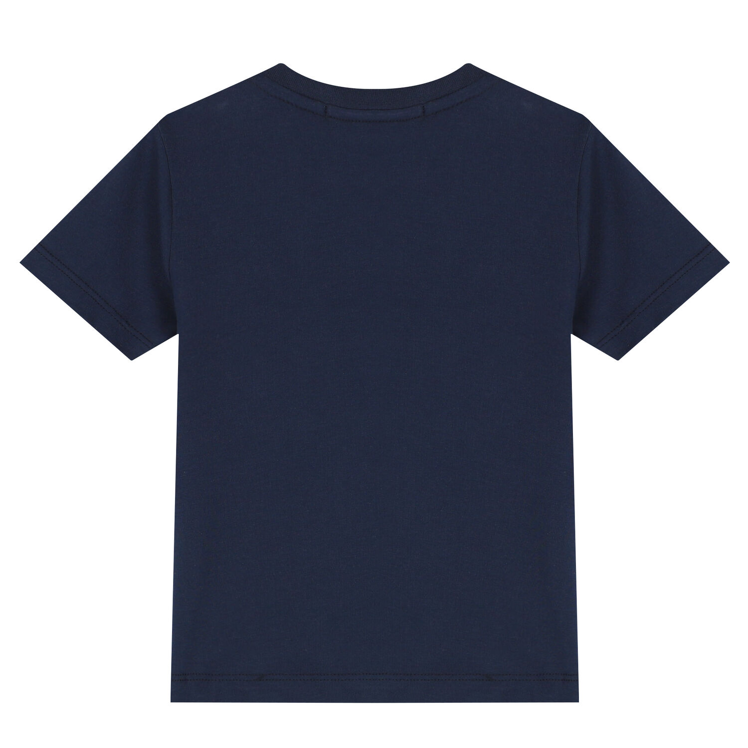 Younger Boys Navy Logo T-Shirt, 1, hi-res