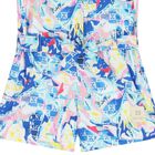 Girls Multi-Coloured Logo Playsuit, 1, hi-res