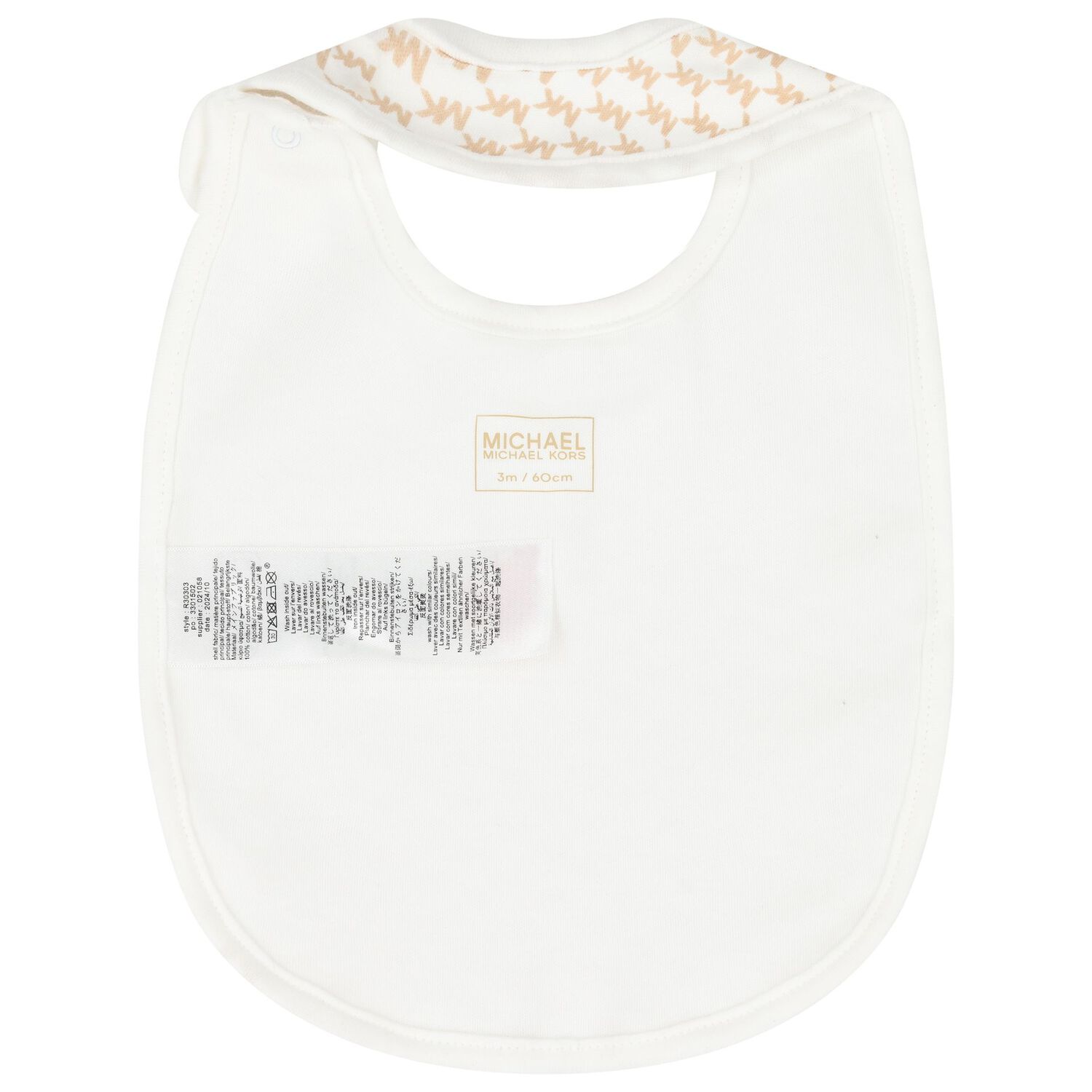 Baby Girls Ivory Logo Babygrow Gift Set, 1, hi-res