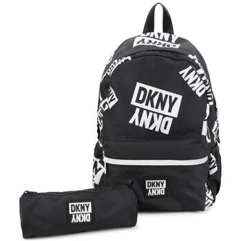 Black & White Logo Backpack
