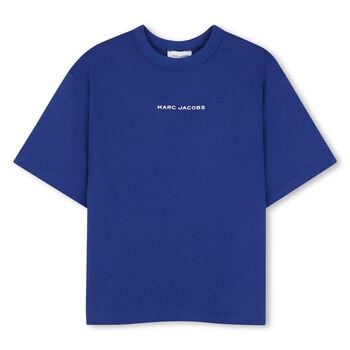 Boys Blue Popcorn Logo T-Shirt
