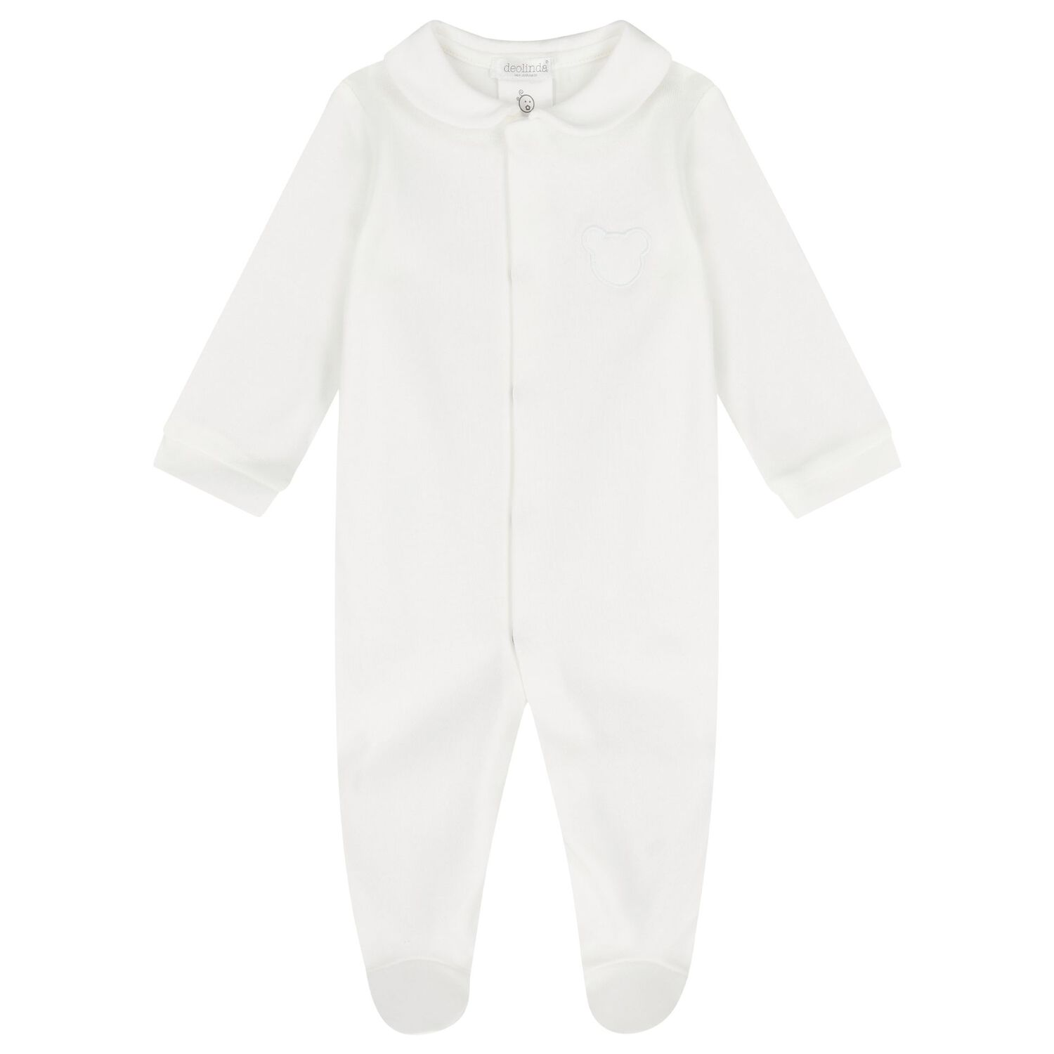Ivory Teddy Bear Babygrow Gift Set, 2, hi-res