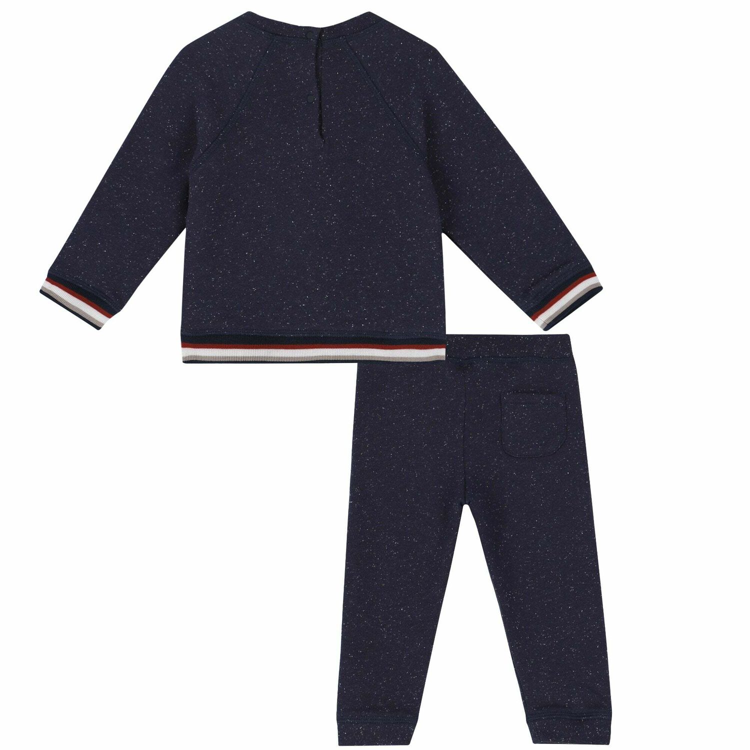 Baby Boys Navy Animals Tracksuit, 1, hi-res image number null
