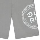 Boys Grey Logo Shorts, 2, hi-res