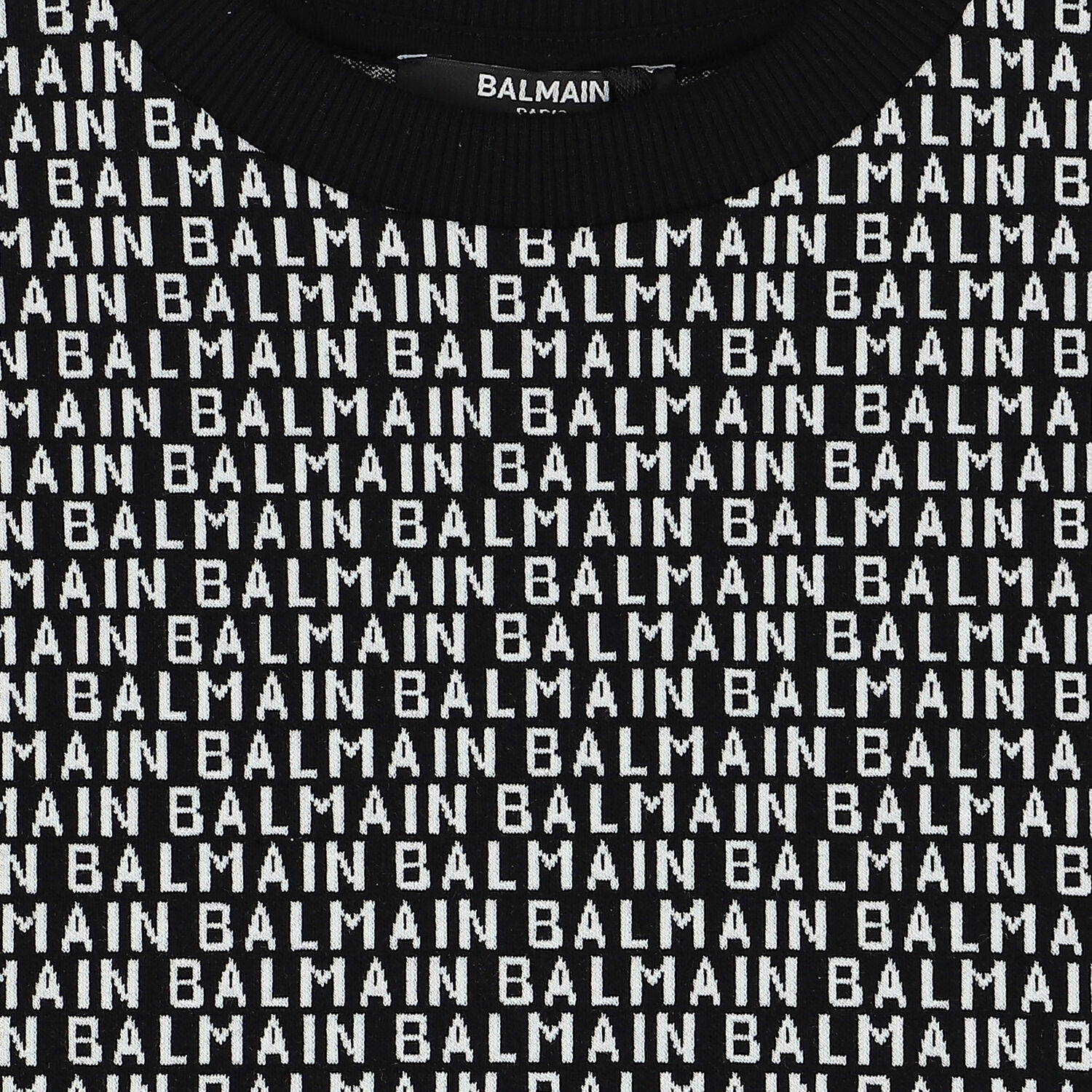 تيشيرت بالشعار باللون الأبيض والأسود للأولاد, 1, hi-res