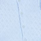 طقم أولاد أفرول وقبعة بالشعار باللون الأزرق, 1, hi-res